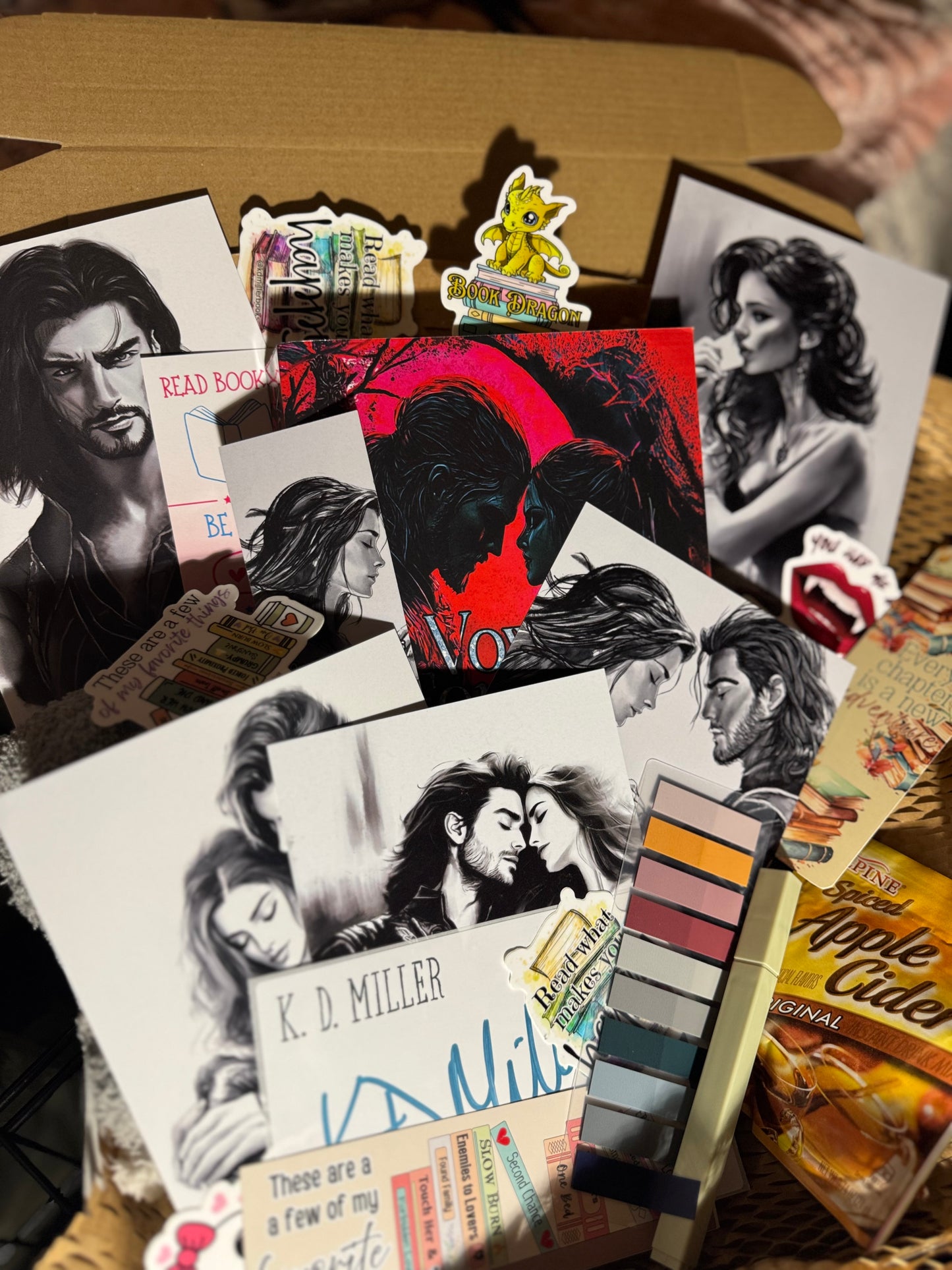 🩸The Midnight Flame Box – A Fantasy & vamp; Vampire Romance Escape